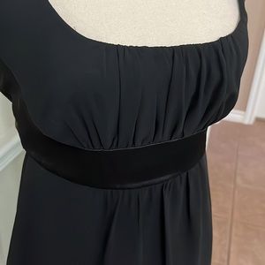 Guess black satin and chiffon sexy mini dress Size 5